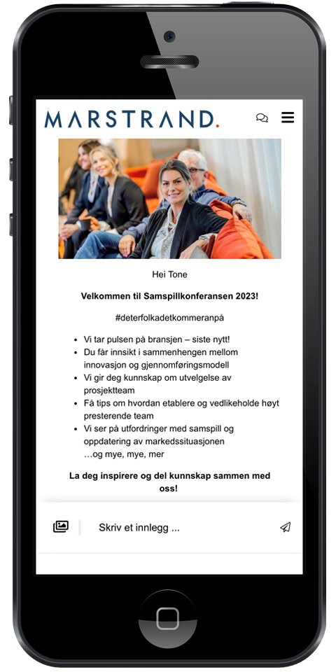 Quality Norway sin app for Samspillkonferansen 2023